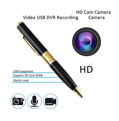 Covert Spy Pen – 1080P Hidden Camera, Perfect for Security! - Kamykart