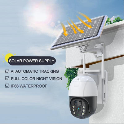 Eco-Friendly Solar-Powered Security Camera for Ultimate Peace of Mind! - Kamykart