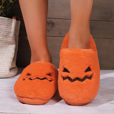 Cute Halloween Pumpkin Slippers | Warm & Cozy - Kamykart